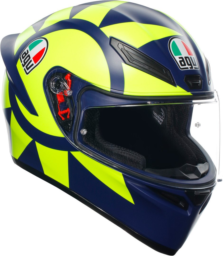 Helmet AGV K-1 S Soleluna 2018 with pattern