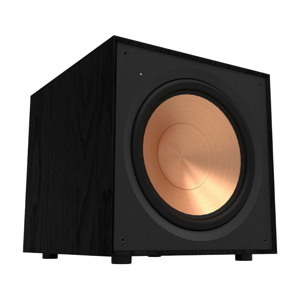 مكبر صوت فرعي Klipsch Reference R-121SW، 1 × 12 بوصة، 400 وات، أسود