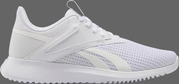 حذاء رياضي wmns fluxlite 'white pure grey' من Reebok، باللون الأبيض