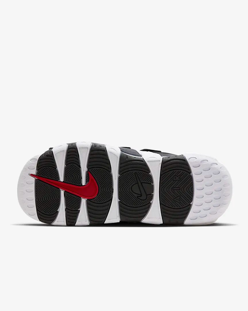 Nike Air More Uptempo Slide 'White Black Red', White