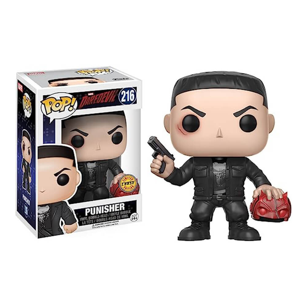 Funko POP! Marvel: Netflix Daredevil - Punisher Chase Variant Limited Edition