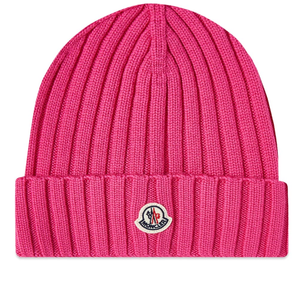 Moncler logo beanie