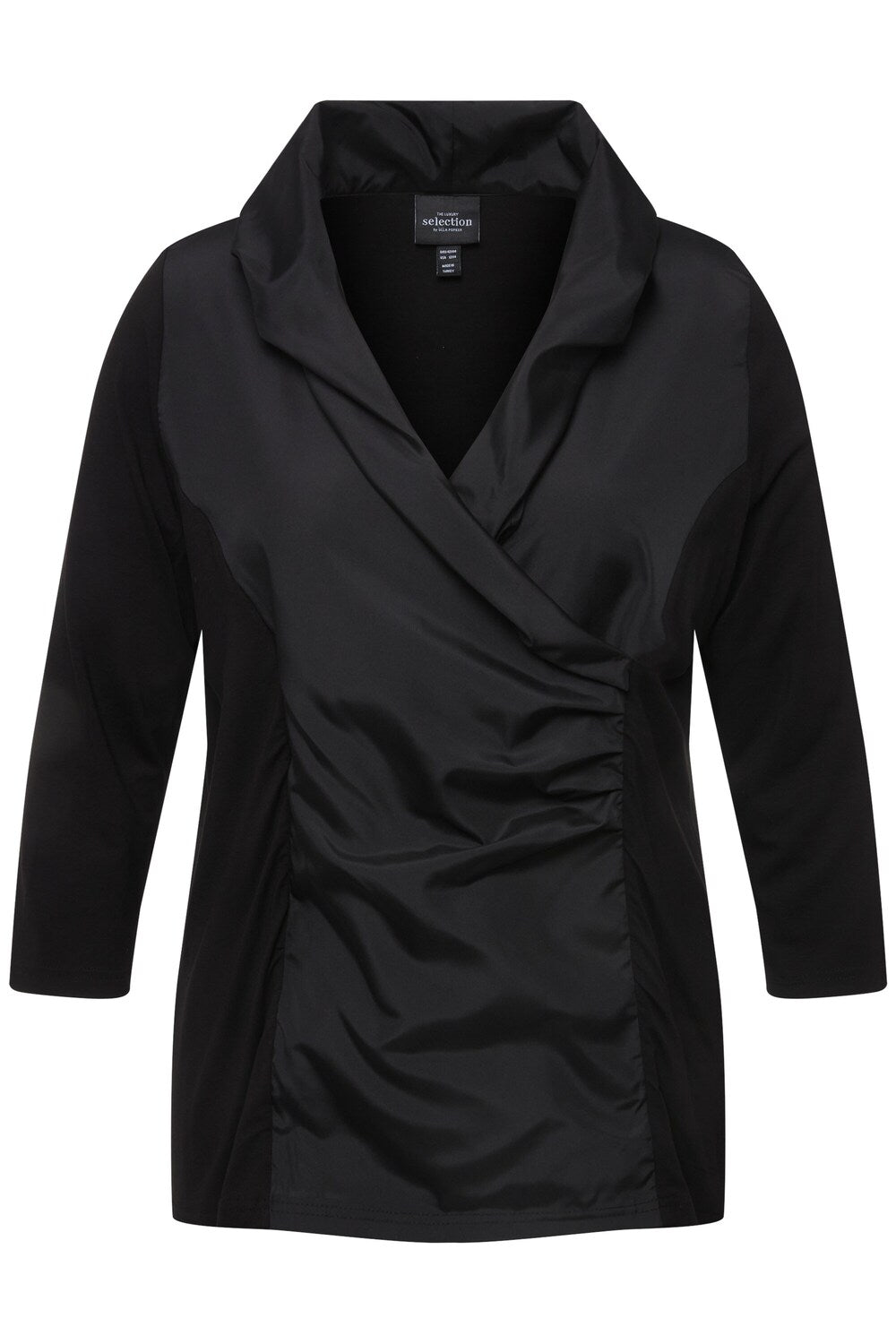 Blouse Ulla Popken, black