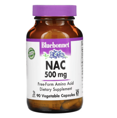 NAC 500 mg 90 capsules Bluebonnet Nutrition