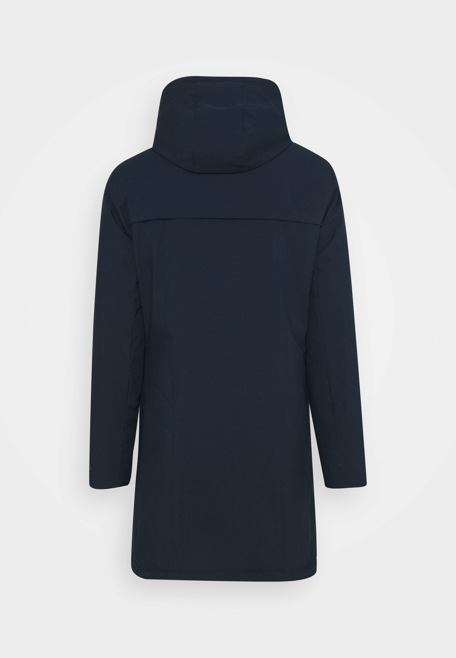 Casual Friday parka with hood, blue