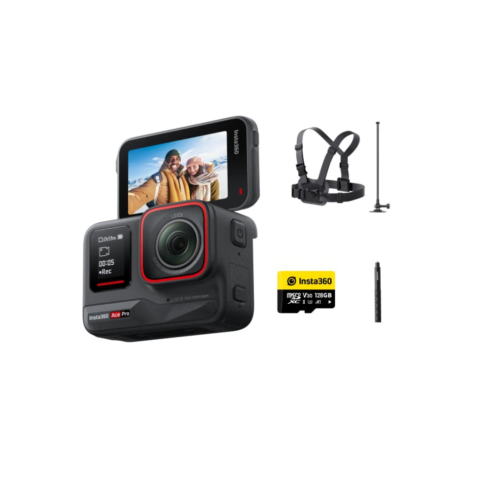 Action camera Insta360 Ace Pro, Winter Sports set, black