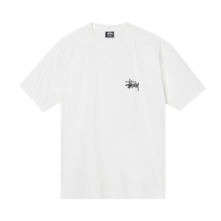 Stussy Skull Wings Pigment Dyed Tee 'White' T-Shirt, White