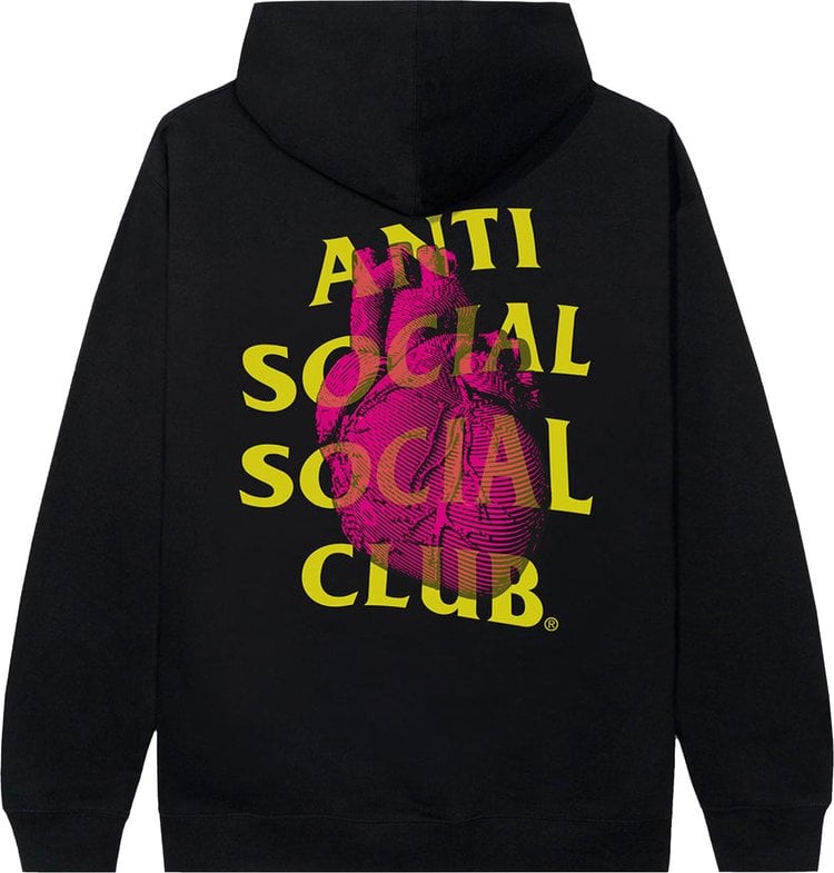 Anti Social Social Club Pulse Check Hoodie 'Black'