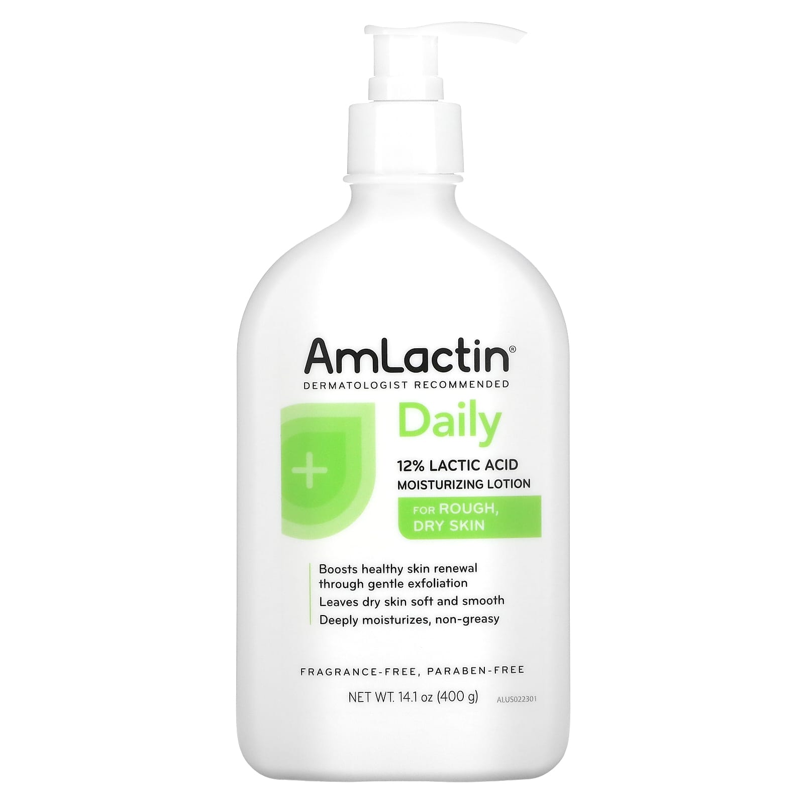 Moisturizing Lotion Amlactin with 12% lactic acid, 400 g