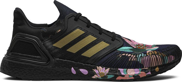 Adidas UltraBoost 20 'Chinese New Year - Floral' sneakers, black