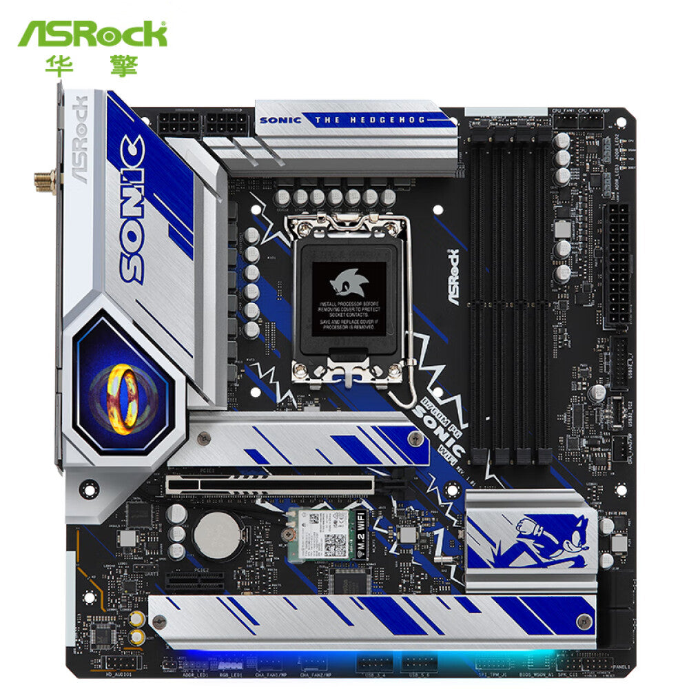 اللوحة الأم ASRock B760M PG SONIC WiFi، LGA 1700، DDR5