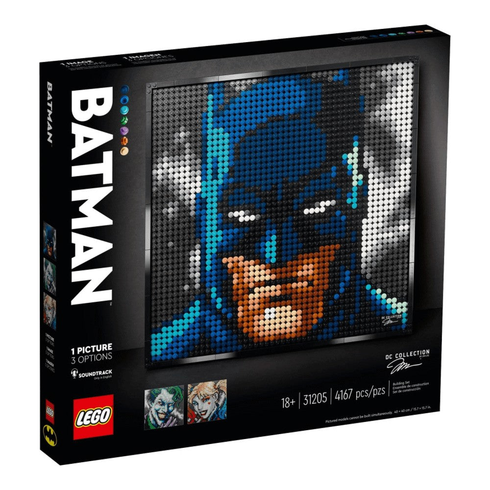 LEGO Art Batman from the Jim Lee Collection 31205, 4167 pieces