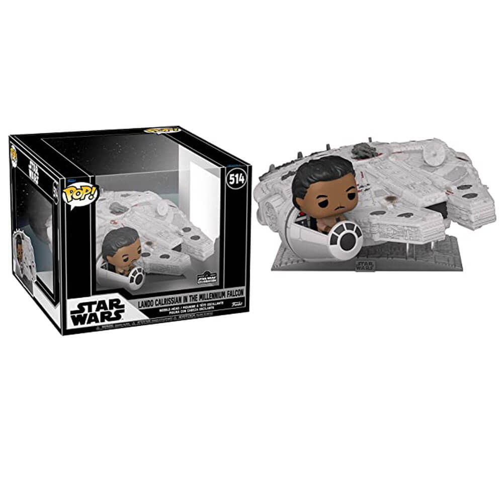 Funko POP! Star Wars Lando Calrissian in The Millenium Falcon Exclusive