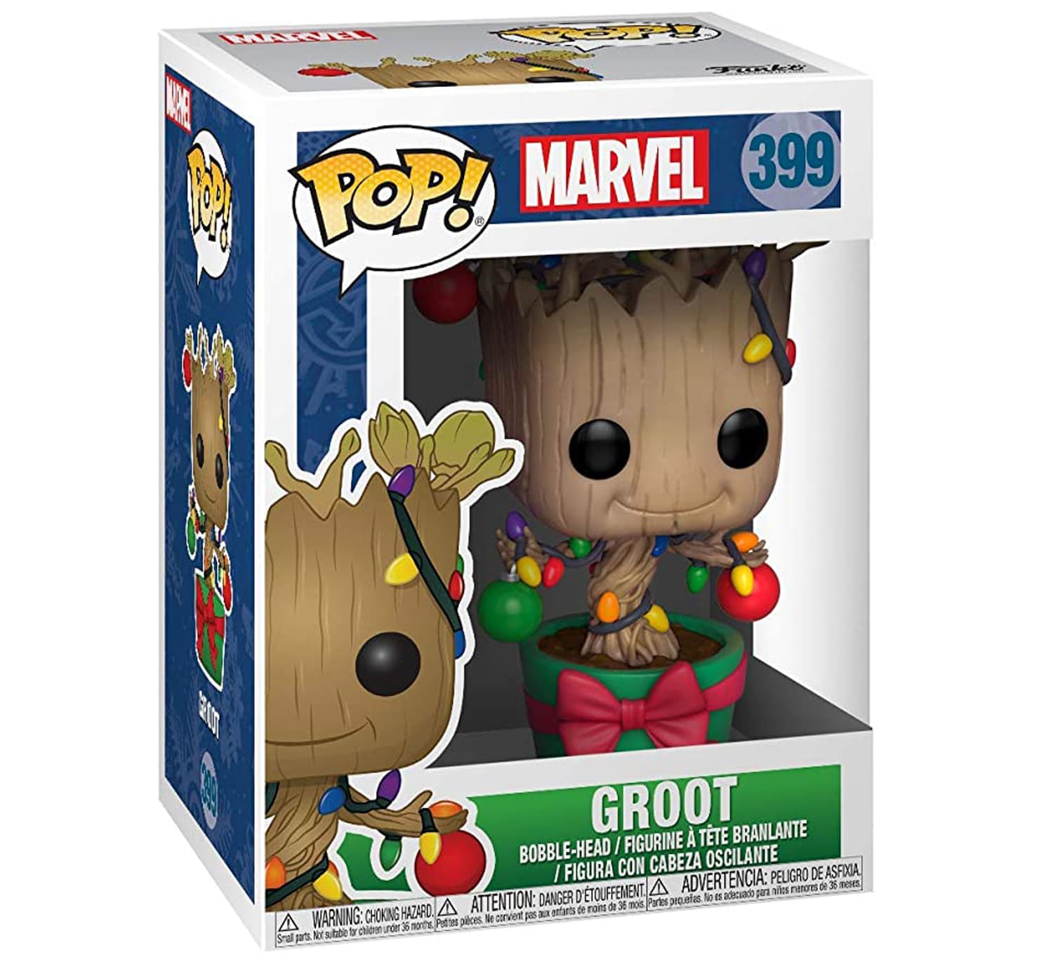 Funko POP! Marvel: Holiday, Guardians of The Galaxy - Groot