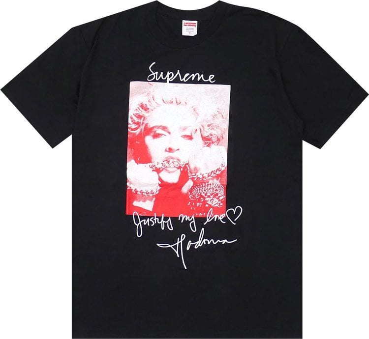 Supreme Madonna T-Shirt 'Black', black