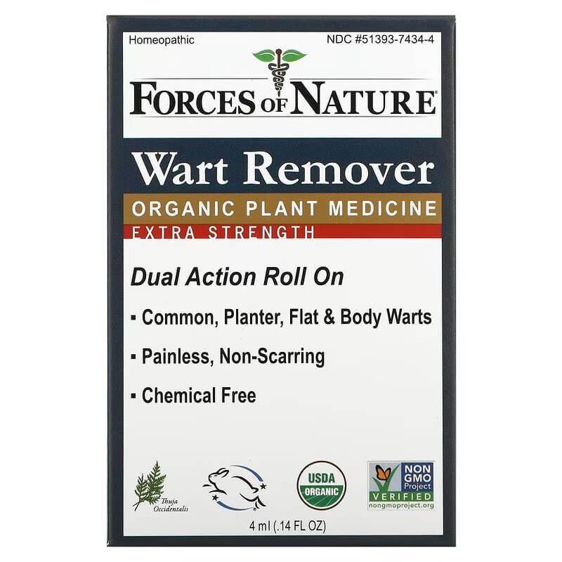 Forces of Nature Wart Remover, 4 ml