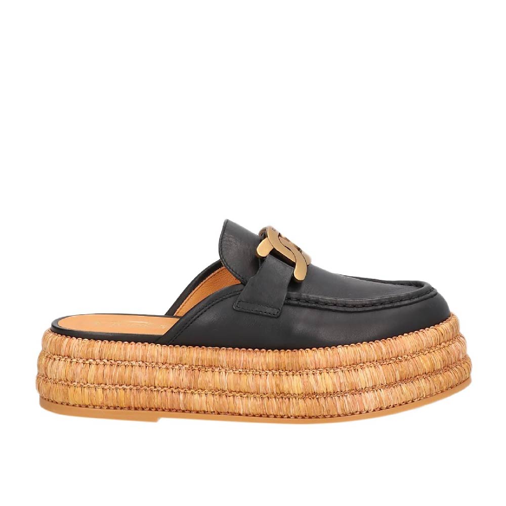 Tod's espadrilles, black/brown