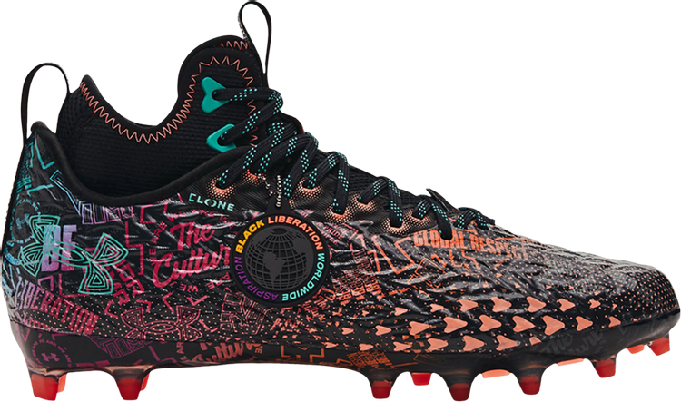 حذاء Under Armor Spotlight Clone MC LE Black History Month باللون الأسود