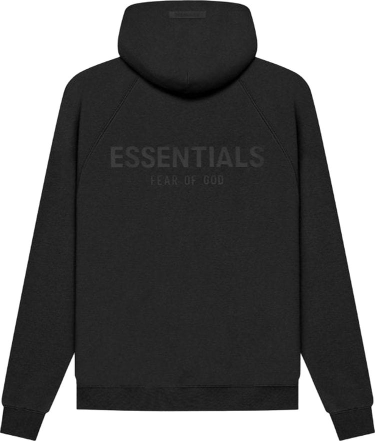 Fear of God Essentials Pull-Over Hoodie 'Black'