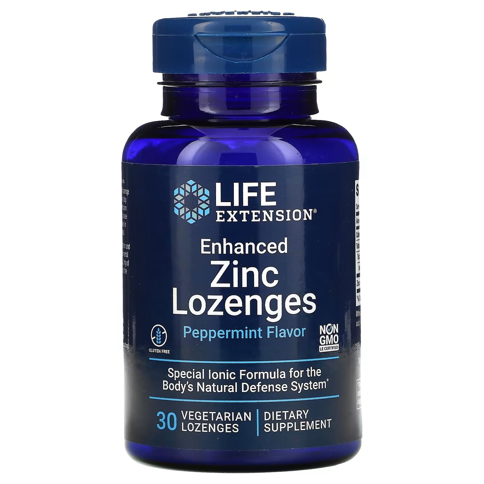 Life Extension Zinc Lozenges, Peppermint, 30 Vegetarian Lozenges