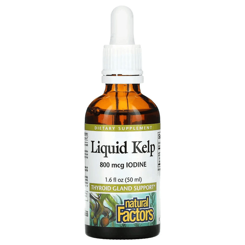 Liquid Algae, 800 mcg, 50 ml, Natural Factors