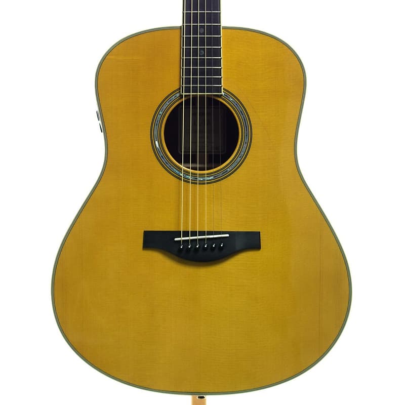 جيتار كهربائي صوتي من طراز Yamaha LL-TA Trans Acoustic Dreadnought مزود بصدى صدى وكورال - لون فينتيج جيتار كهربائي من طراز Yamaha LL-TA Trans Acoustic Dreadnought مزود بصدى صدى وكورال - لون فينتيج