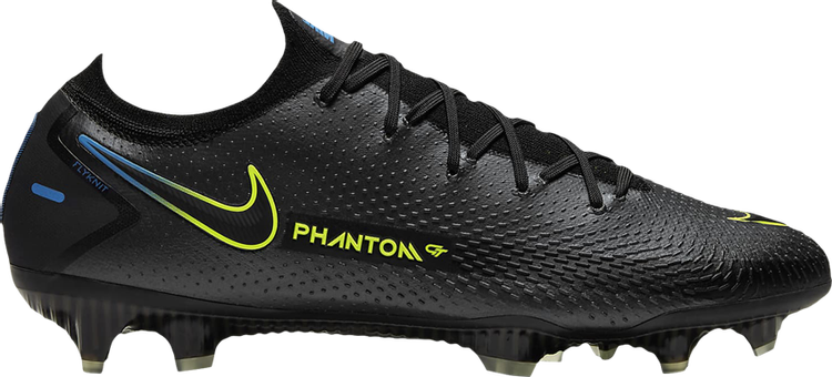 حذاء Nike Phantom GT Elite FG 'Black Cyber' باللون الأسود