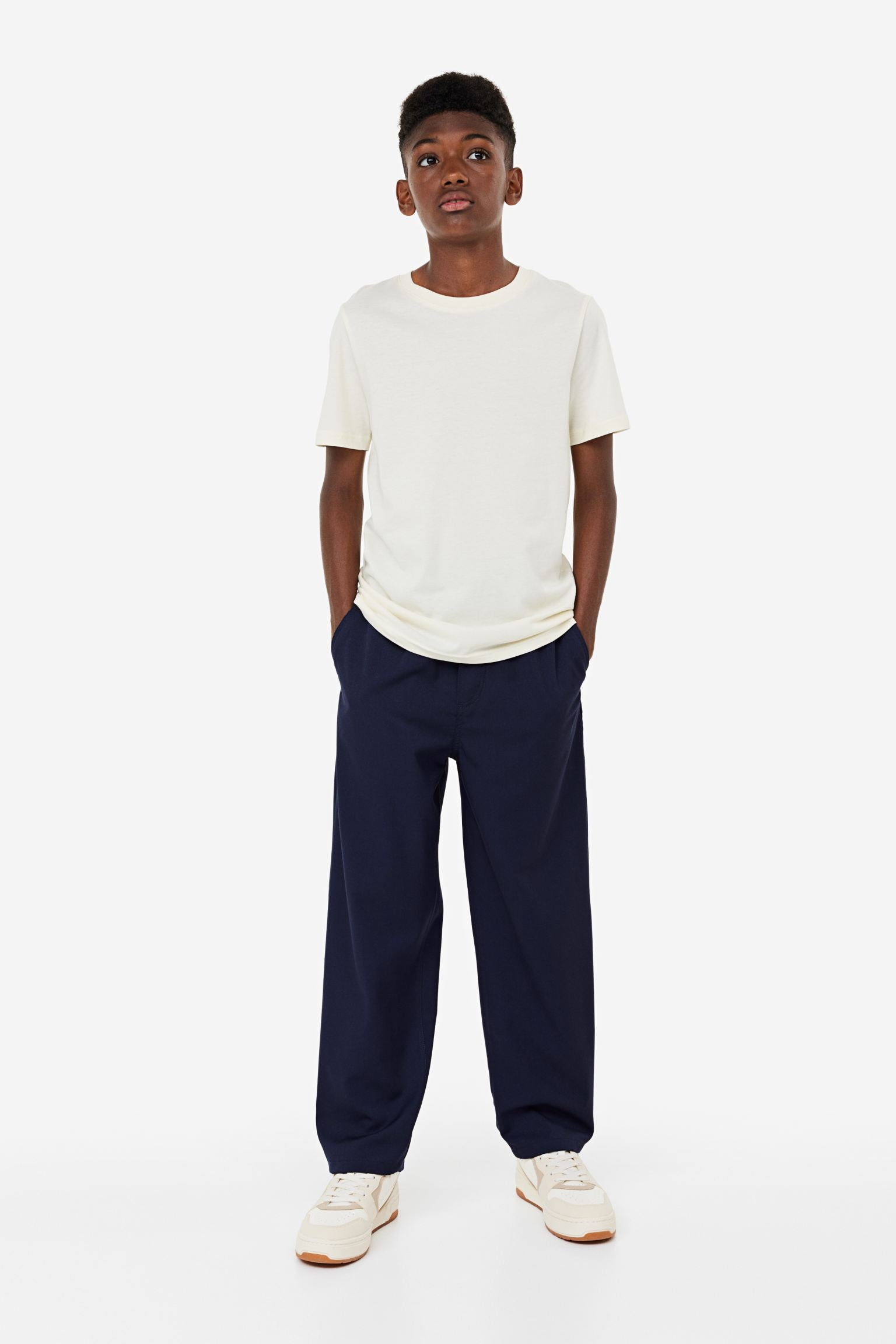 H&M Pull-on trousers, dark blue