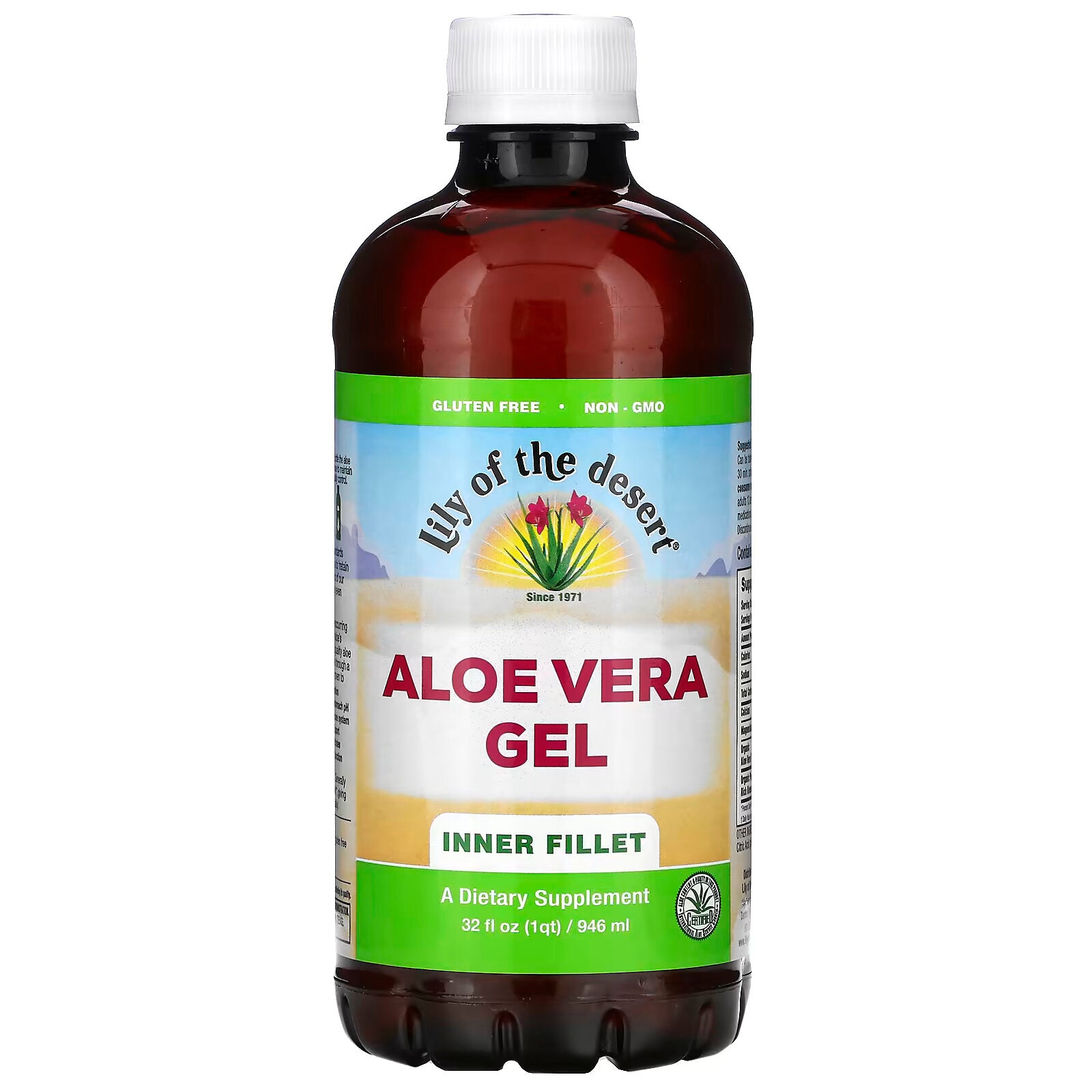 Lily of the Desert, Aloe Vera Gel, Inner Pulp, 32 fl oz (946 ml)