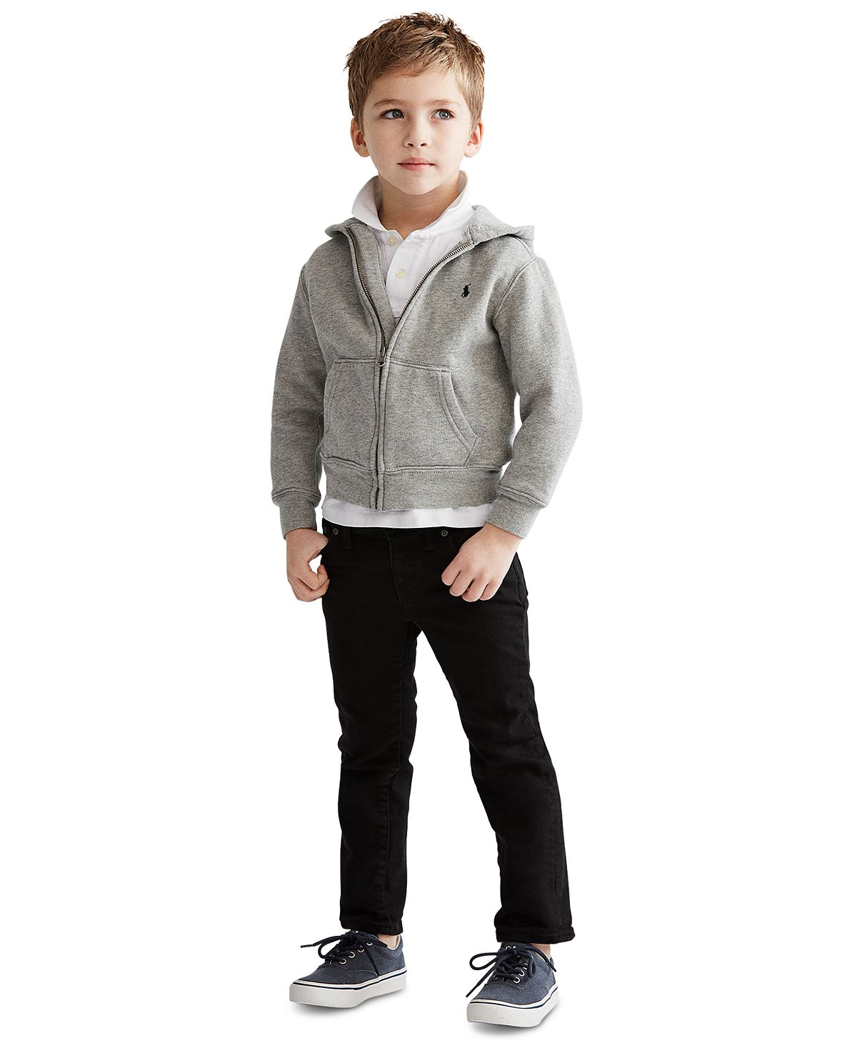 Polo Ralph Lauren Cotton Fleece Sweatshirt for Babies and Little Boys