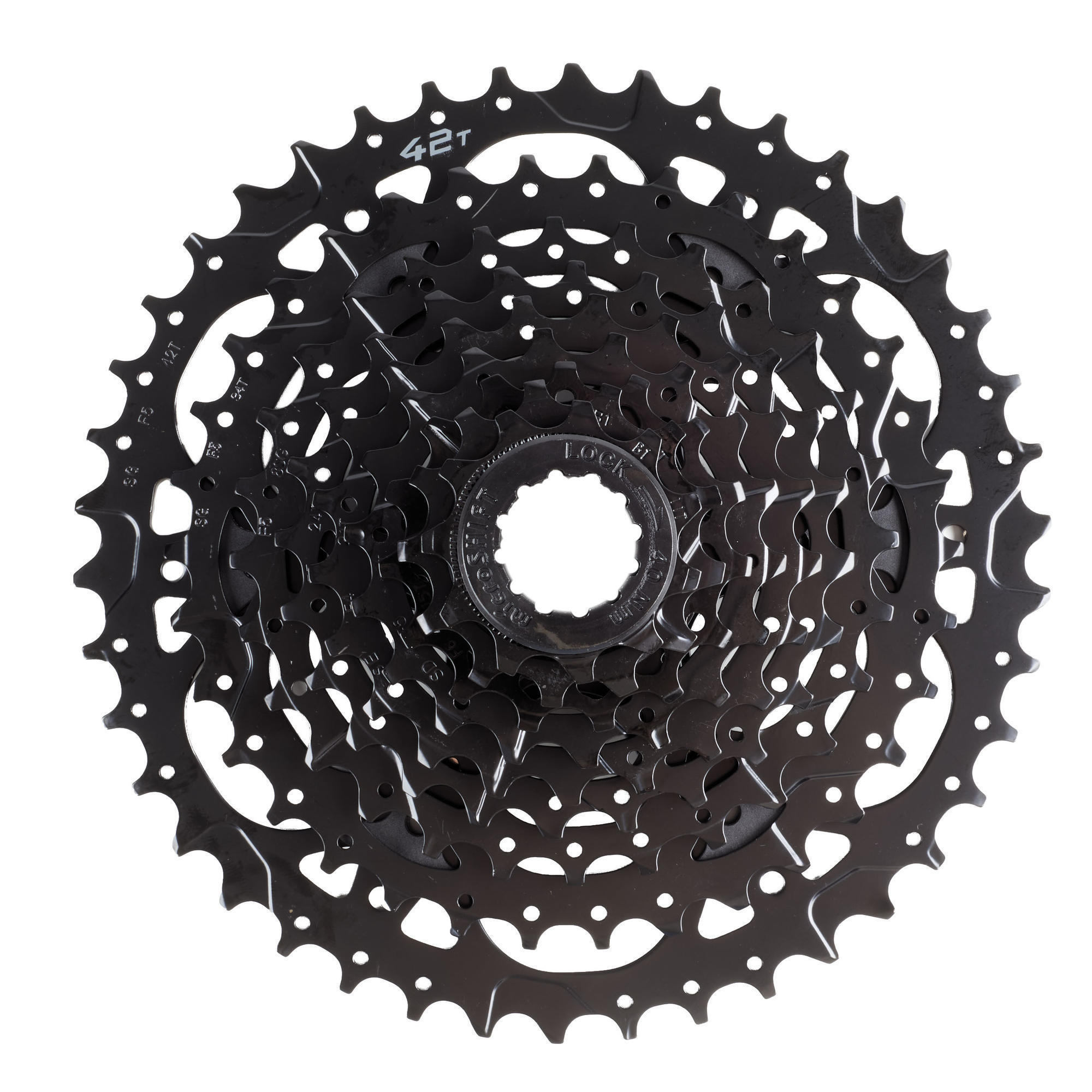 MTB cassette 9 speed 11×42 Microshift black