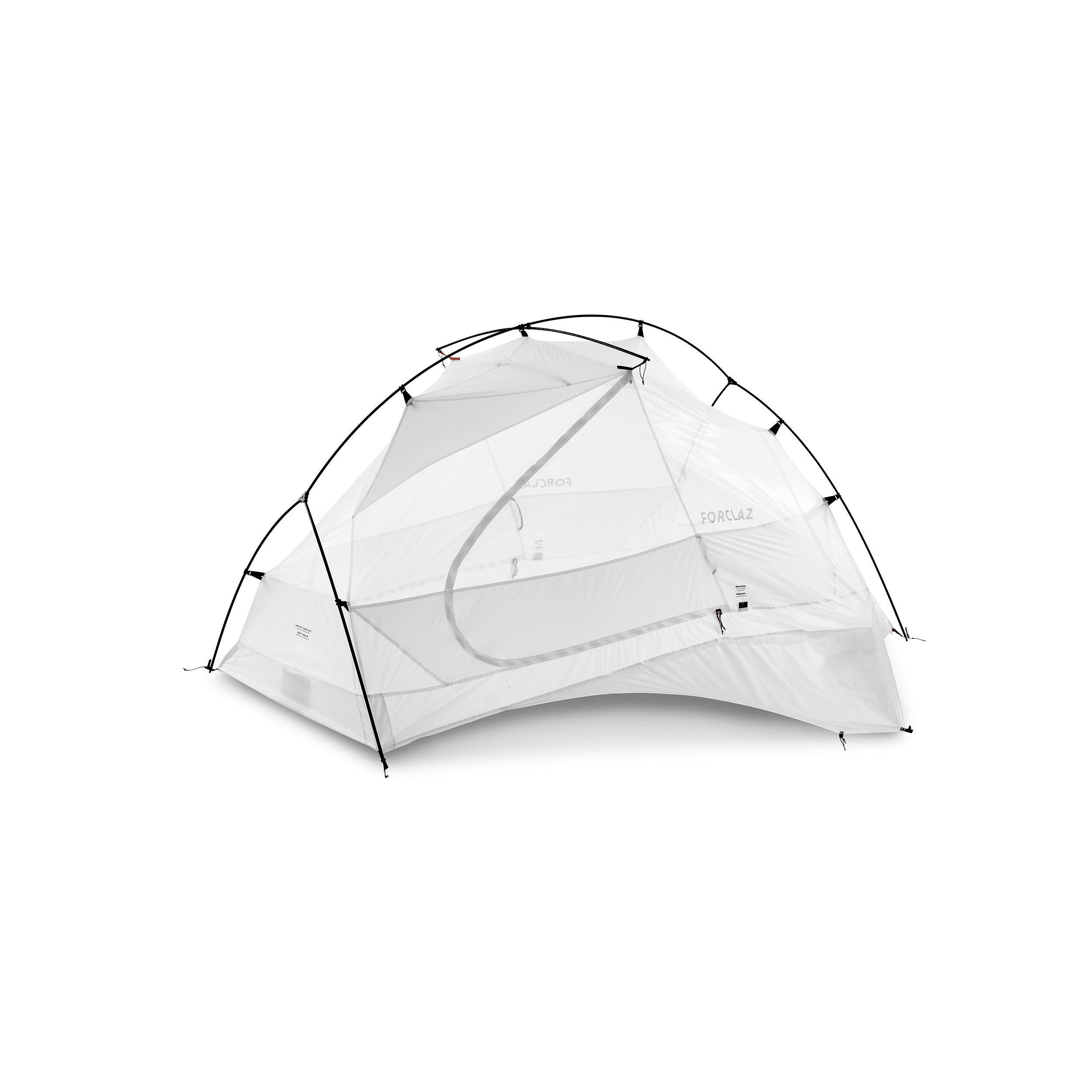 2-person trekking dome tent Forclaz Minimal Edition MT900, white