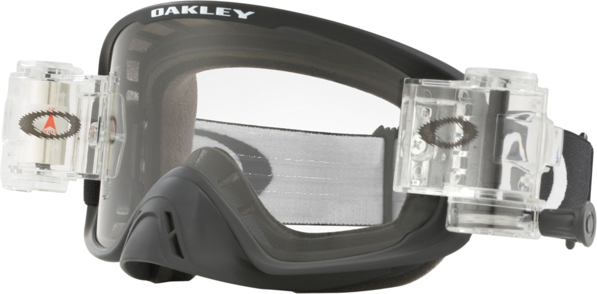 Oakley O-Frame 2.0 Pro Race Ready Matte Roll Off Motocross Goggles, Black