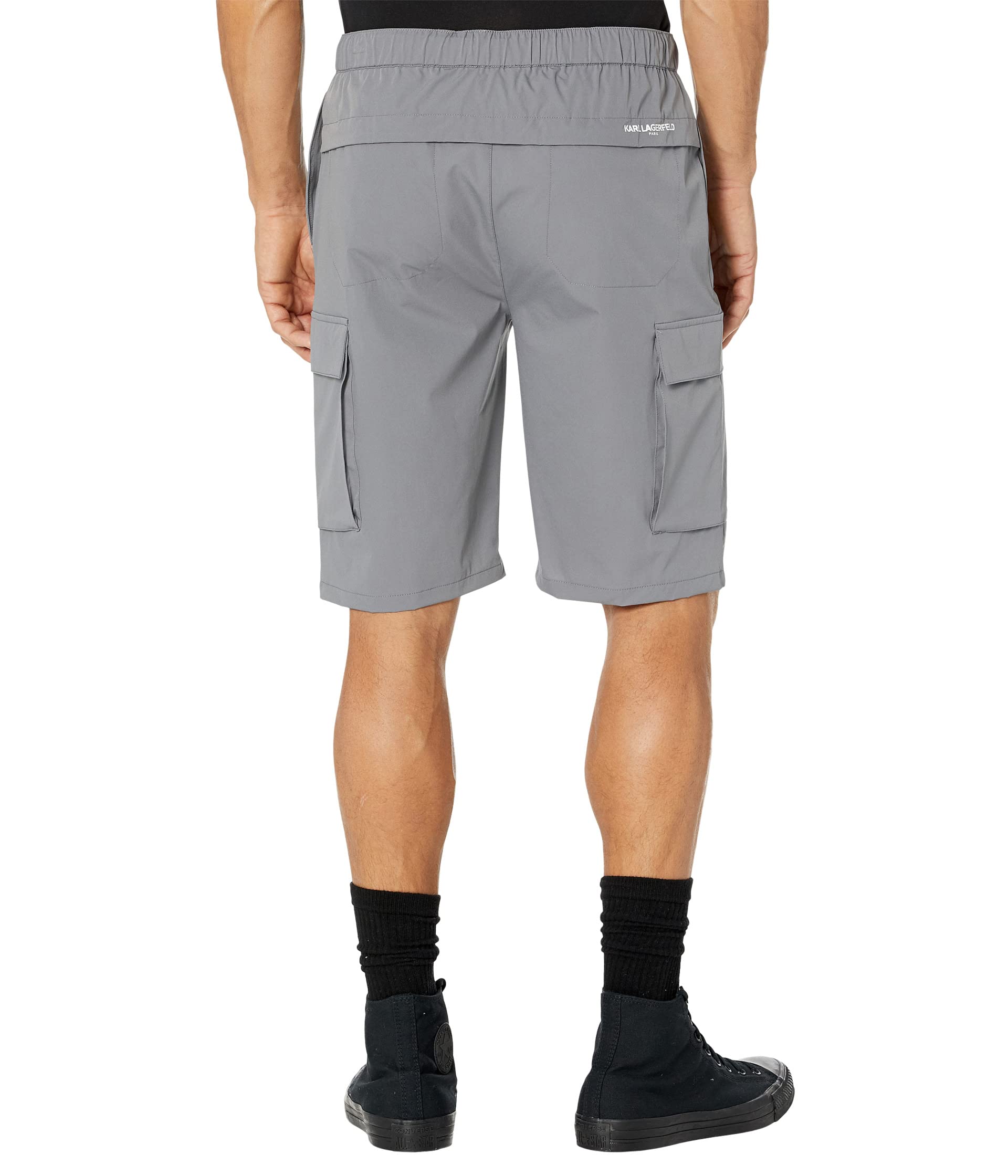 Shorts Karl Lagerfeld Paris, Stretch Nylon Cargo Shorts