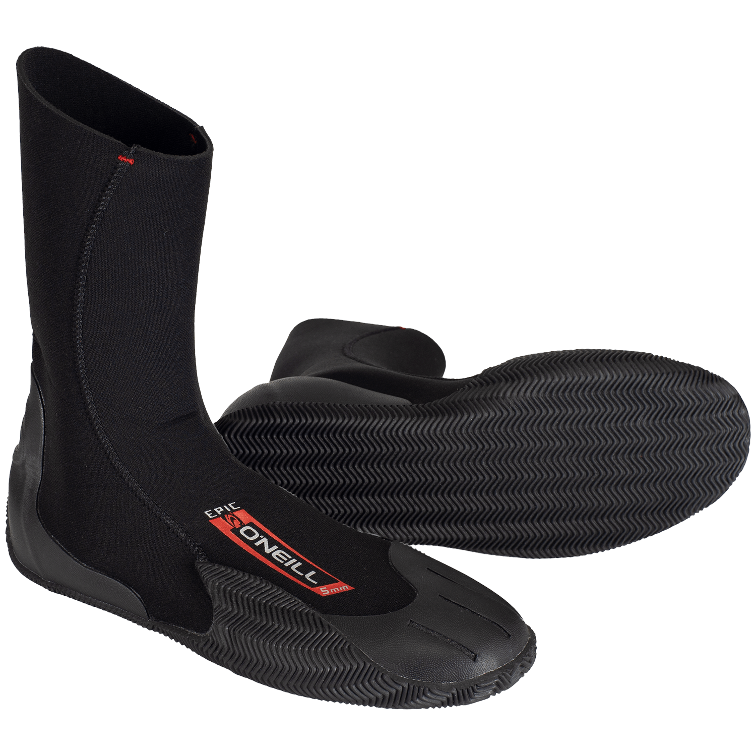 O'Neill 5mm Epic Wetsuit Boots, Black