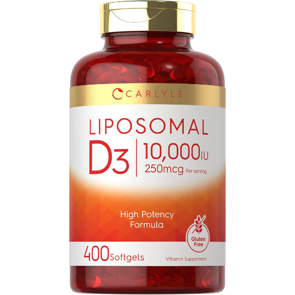 Vitamin D3 Carlyle 10000 IU, 400 softgels