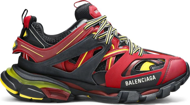 حذاء رياضي Balenciaga باللون الأحمر الخمري