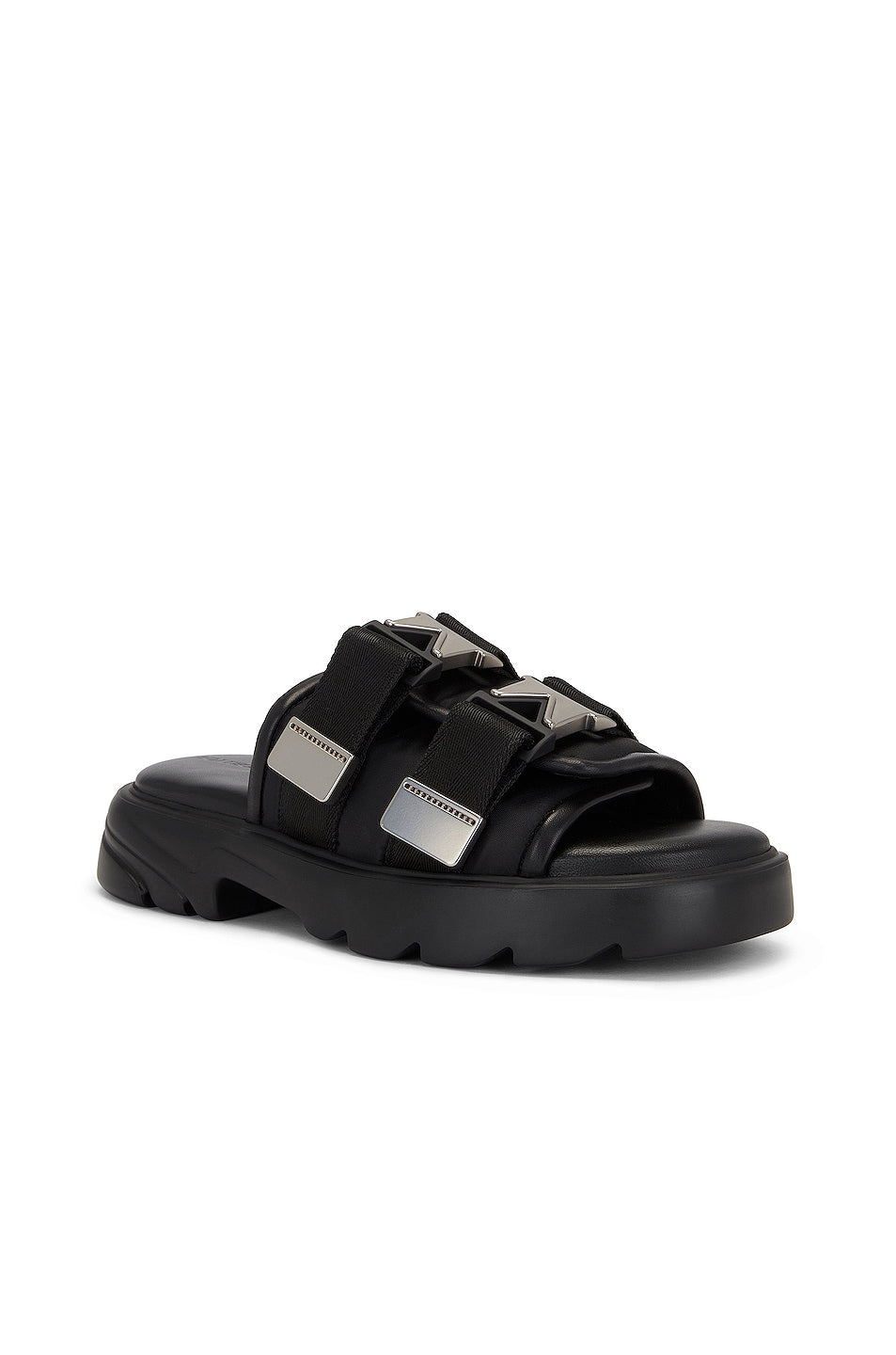 Bottega Veneta The Flash slides, black