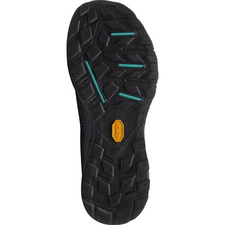 حذاء رياضي Summit Cragstone Pro للسيدات من The North Face، باللون الأسود/الأحمر