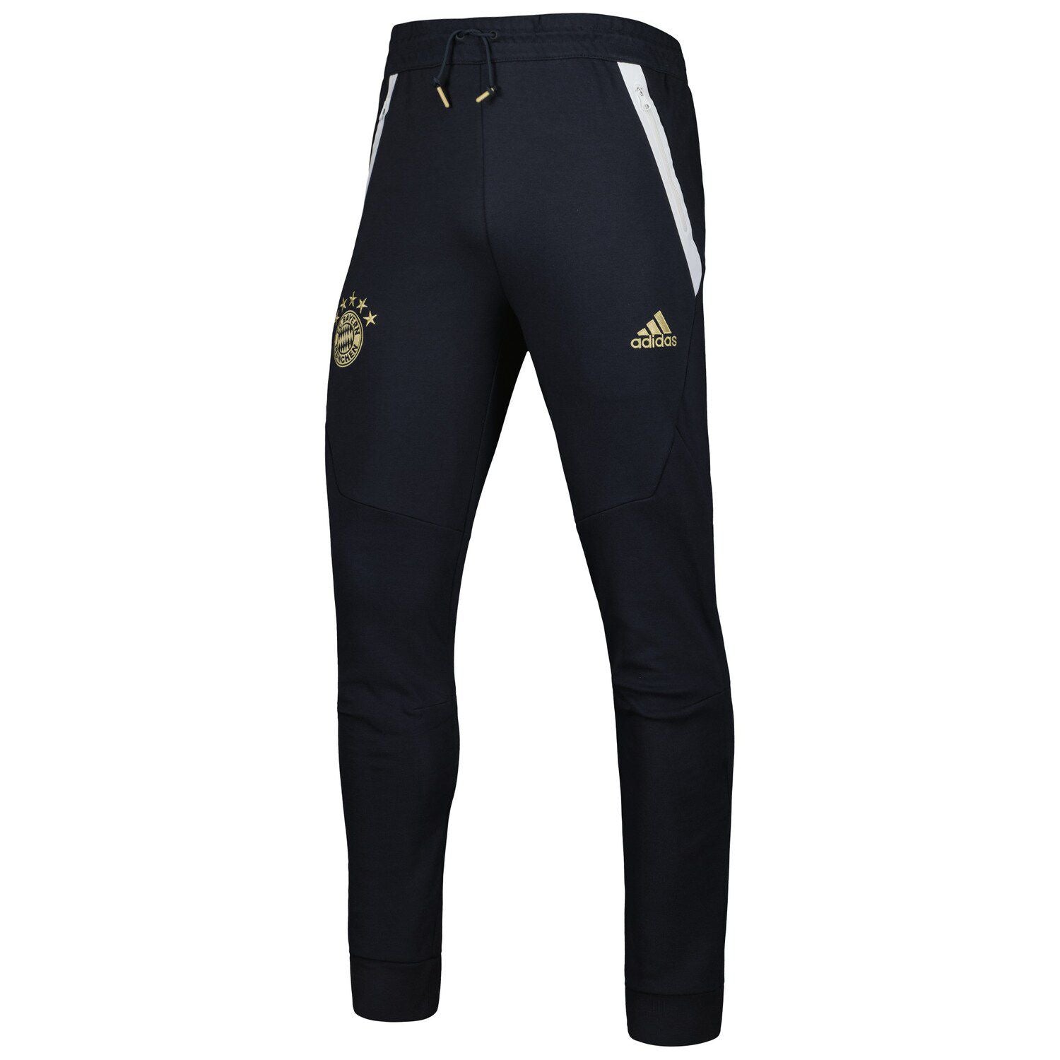 adidas Bayern Munich Men's Black Travel Pants