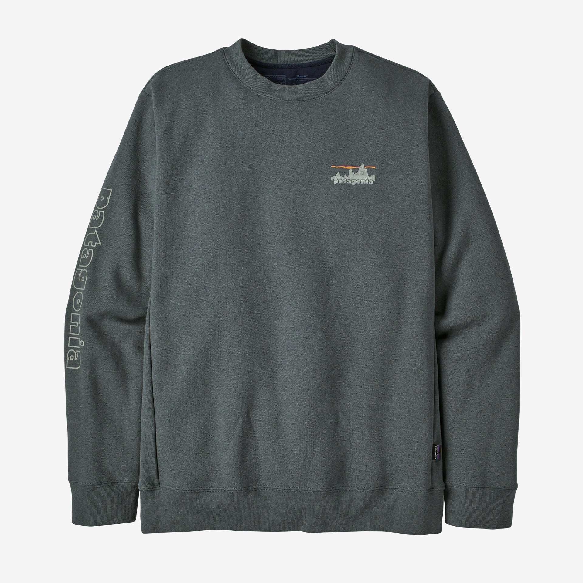 سويت شيرت 73 Skyline Uprisal Crew Patagonia، أخضر جديد