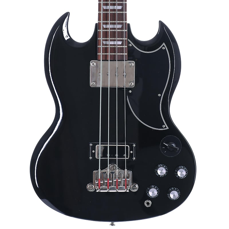 جيتار باس Epiphone EB-3 Bass 2P/U Ebony Chrome Hardware