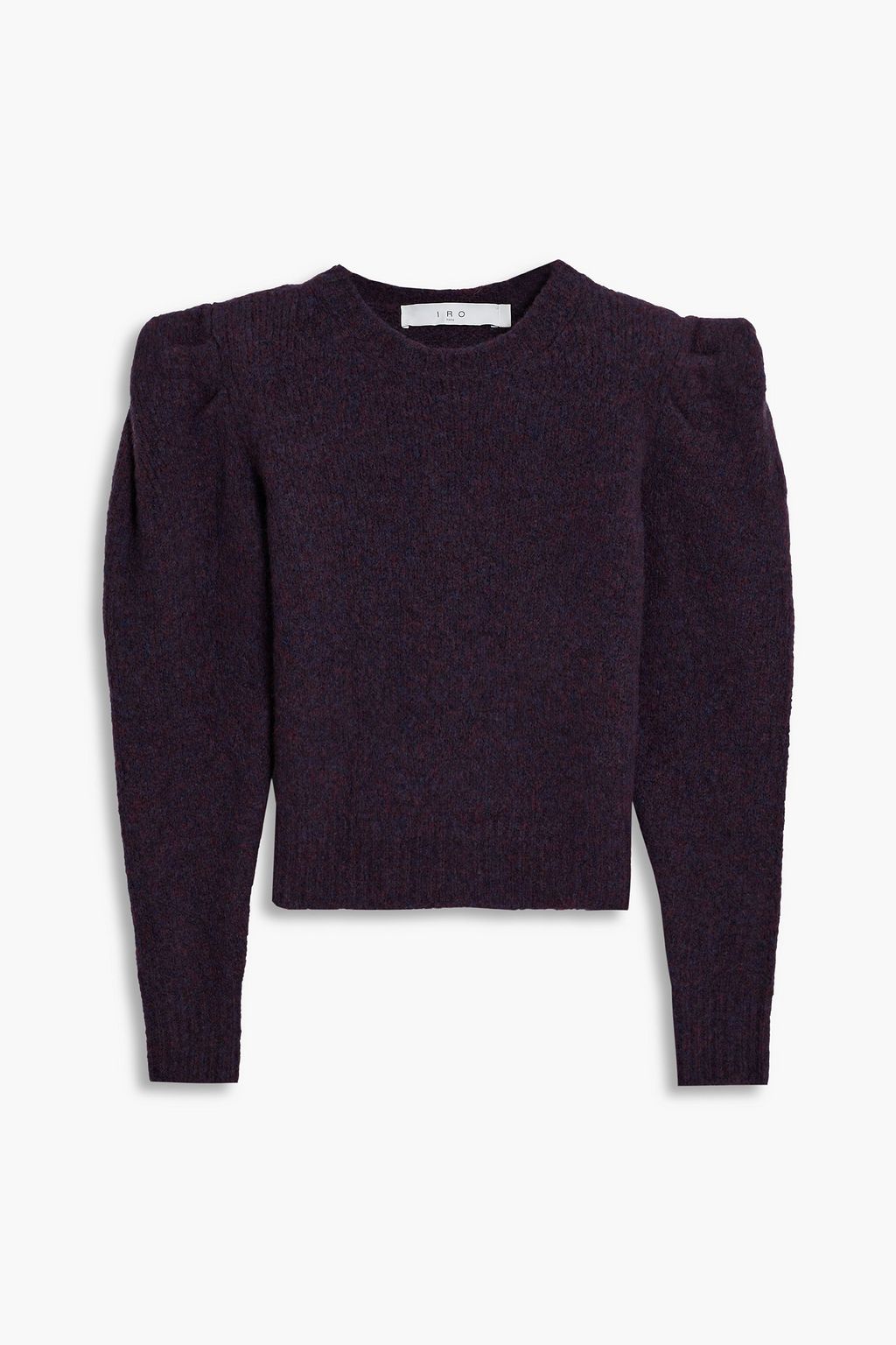 Omahya IRO Brushed Wool Blend Sweater, Grape