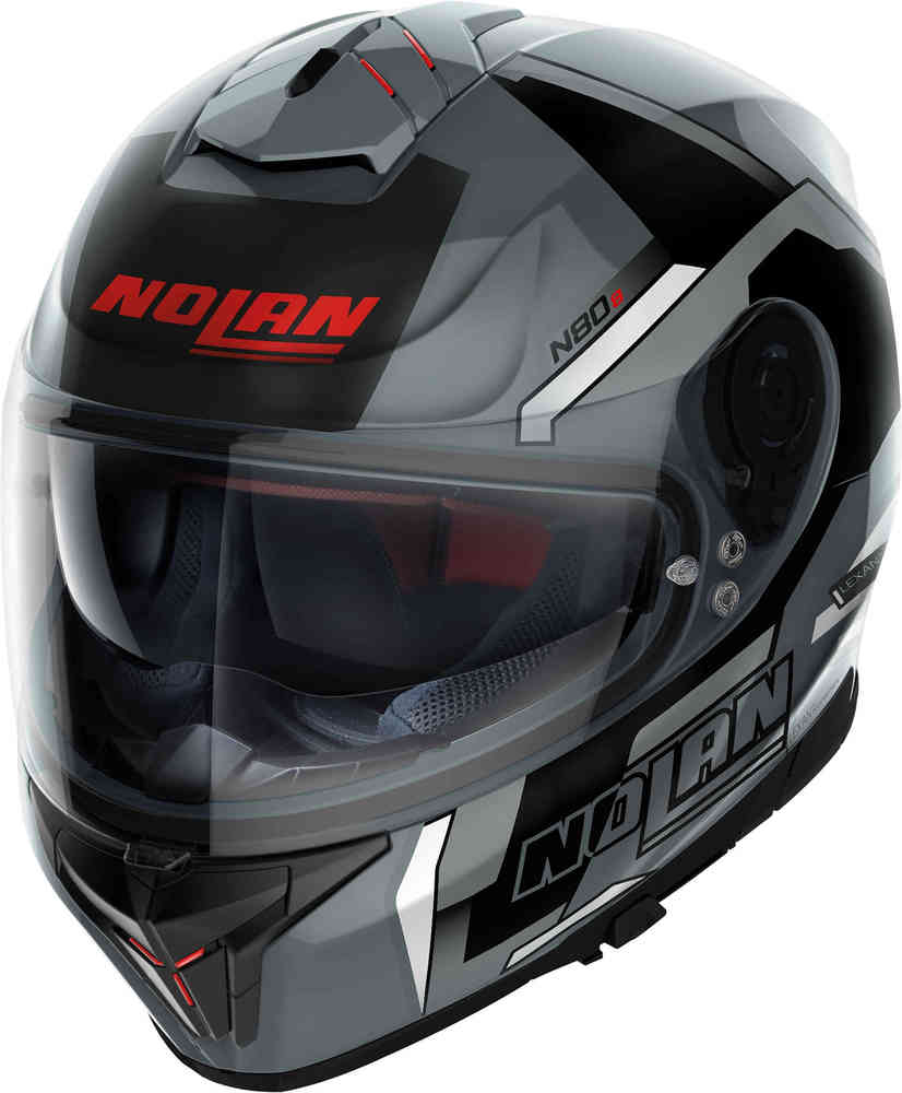 N80-8 Wanted N-Com Nolan helmet, anthracite/black