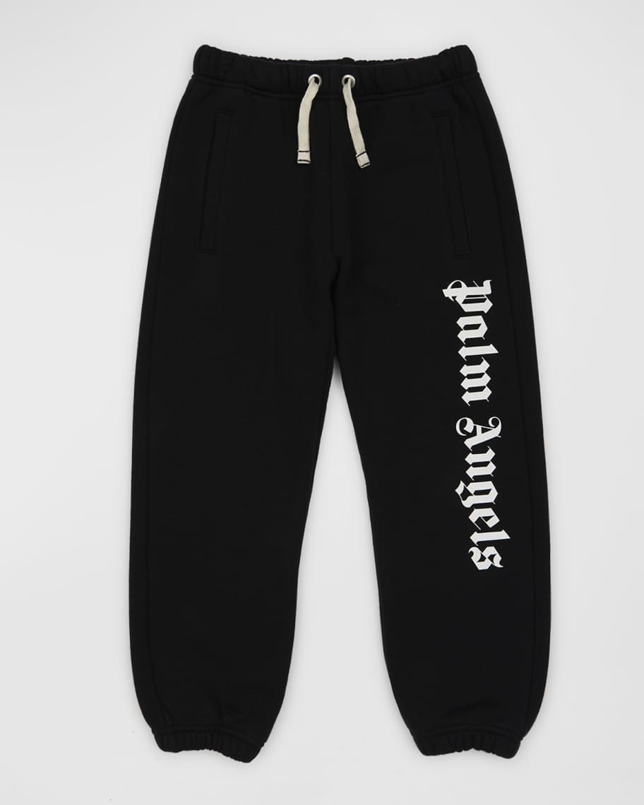 Boys' Classic Logo Sweatpants, Sizes 4-10 Palm Angels