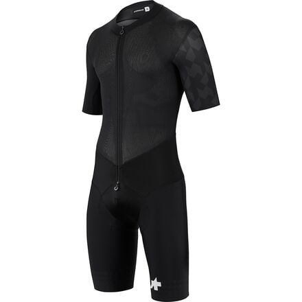 بدلة Lehoudini RS Aero Roadsuit S9 للرجال من Assos، باللون الأسود