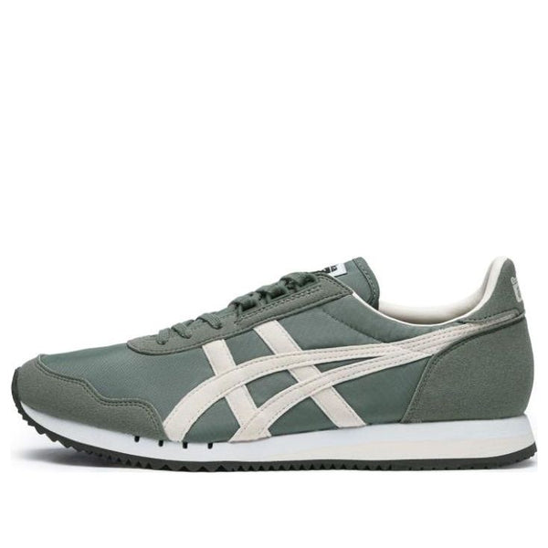 حذاء الجري الماراثوني ثنائي اللون من Onitsuka Tiger باللون الأخضر الكريمي والأبيض