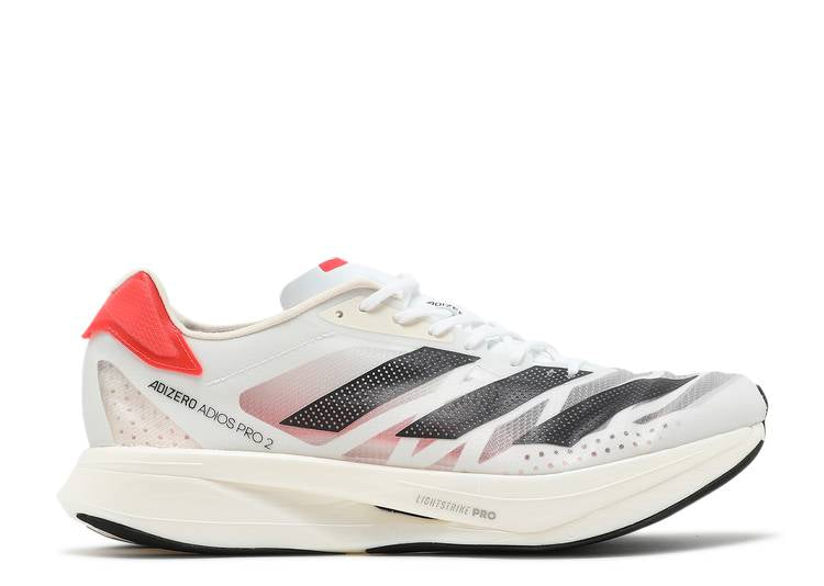 Adidas ADIZERO ADIOS PRO 2 'SOLAR RED' sneakers, white