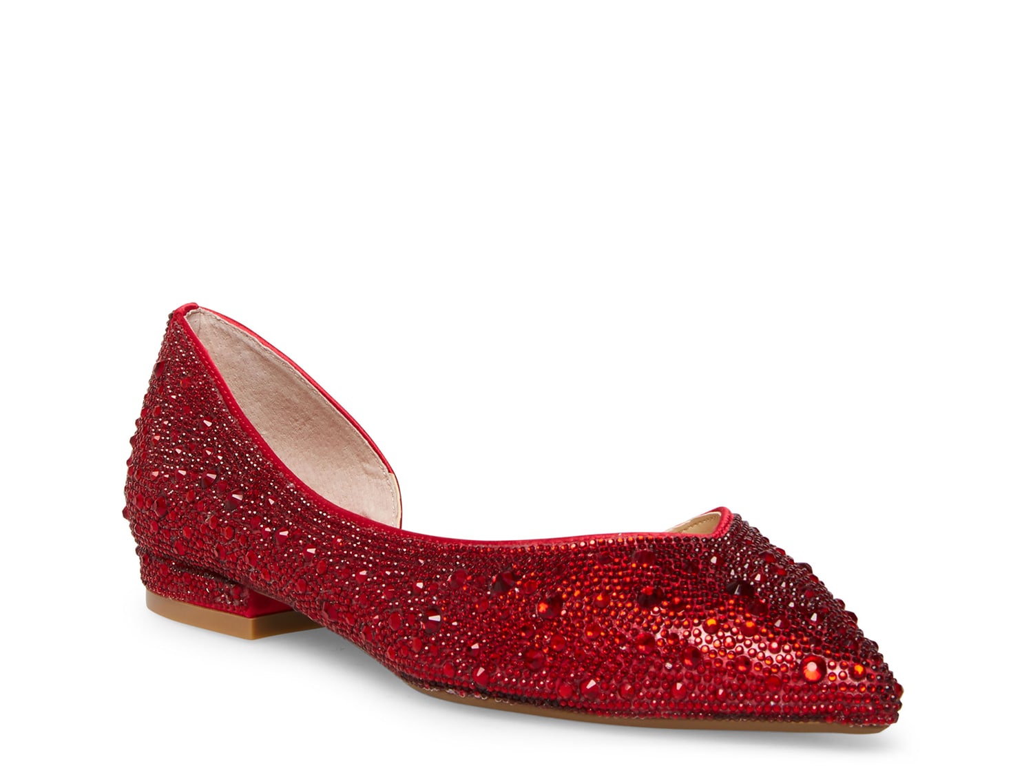 Betsey Johnson Remy ballet flats, red