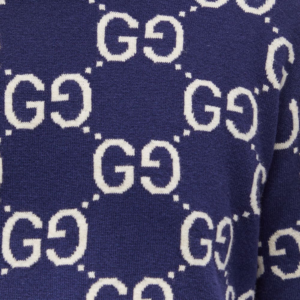 Gucci GG All Over Crew Neck Sweater